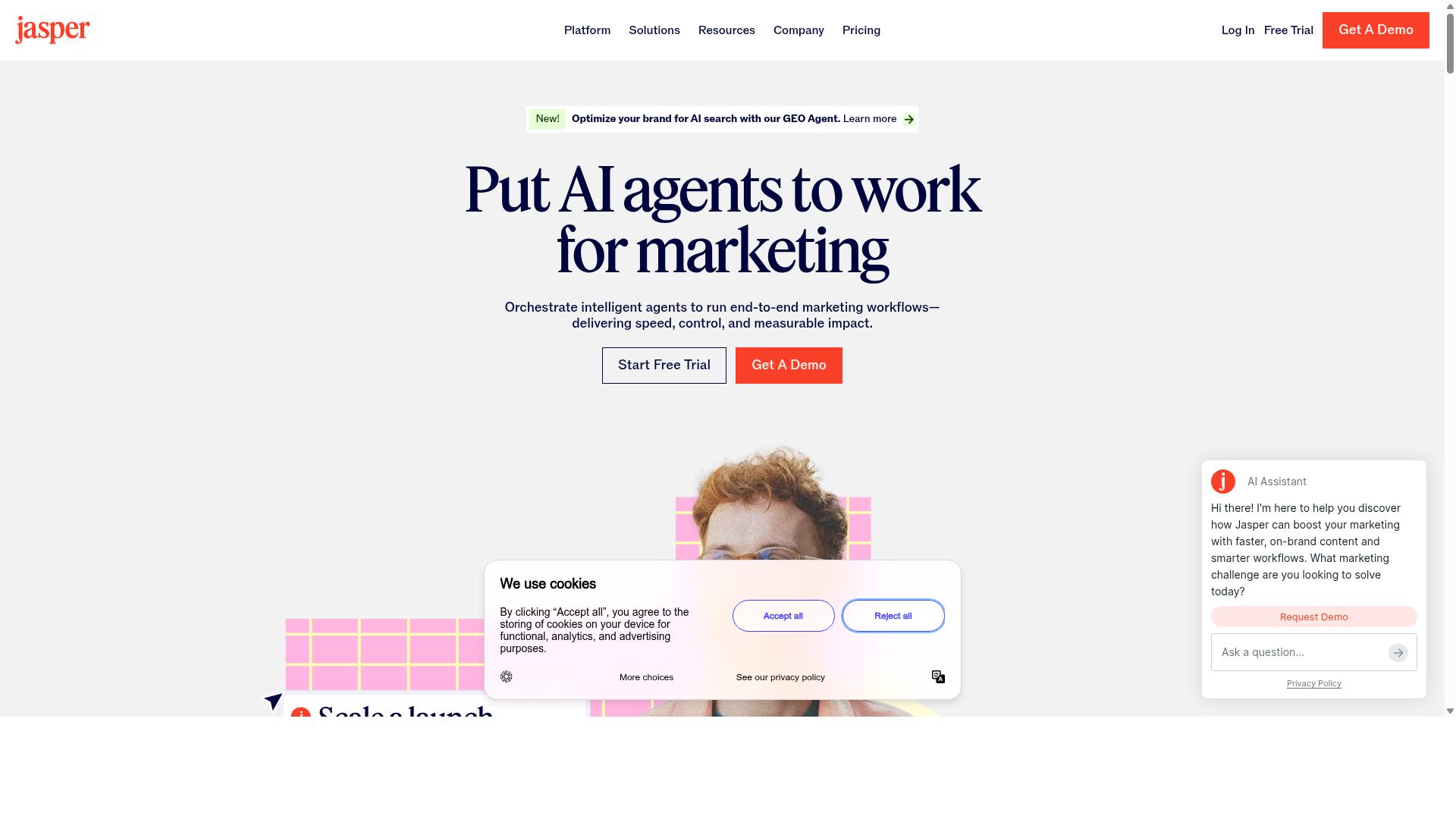 Jasper website